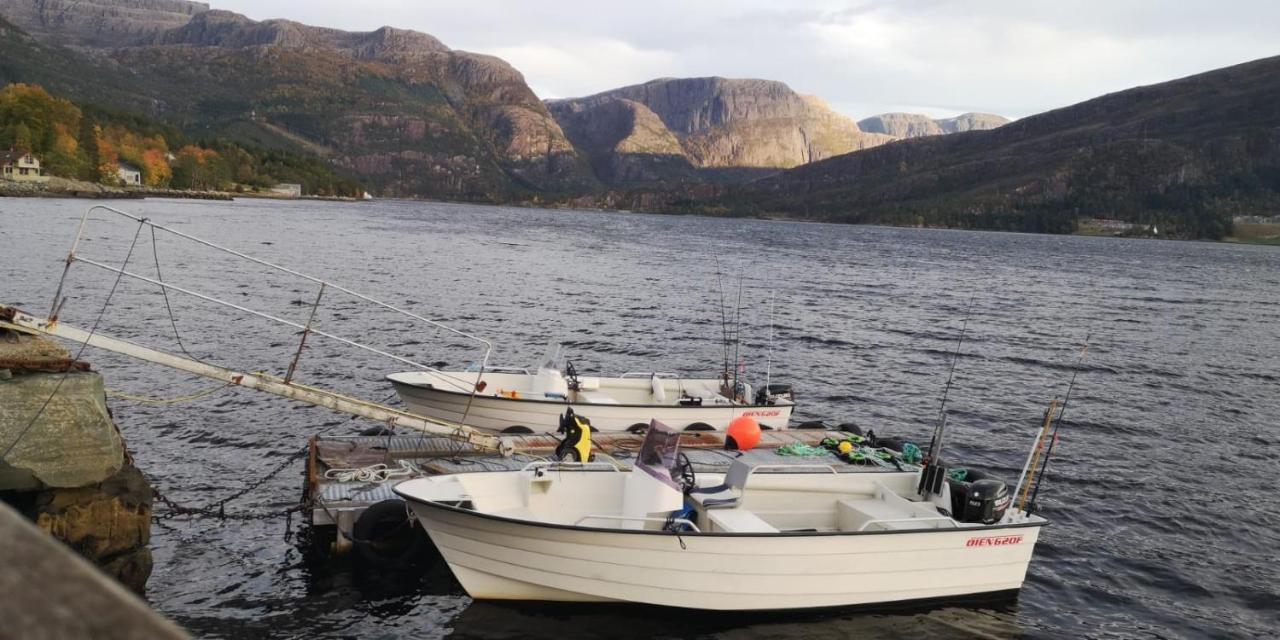 Bremanger Fjord Hotell Svelgen Exteriér fotografie