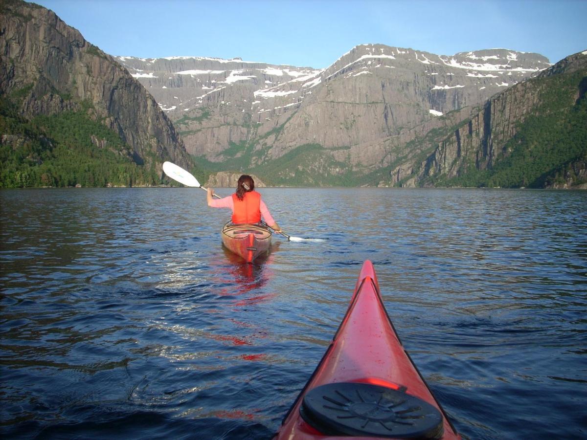 Bremanger Fjord Hotell Svelgen Exteriér fotografie