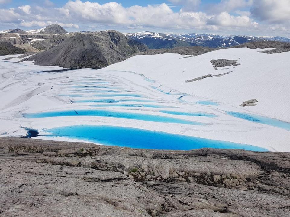 Bremanger Fjord Hotell Svelgen Exteriér fotografie